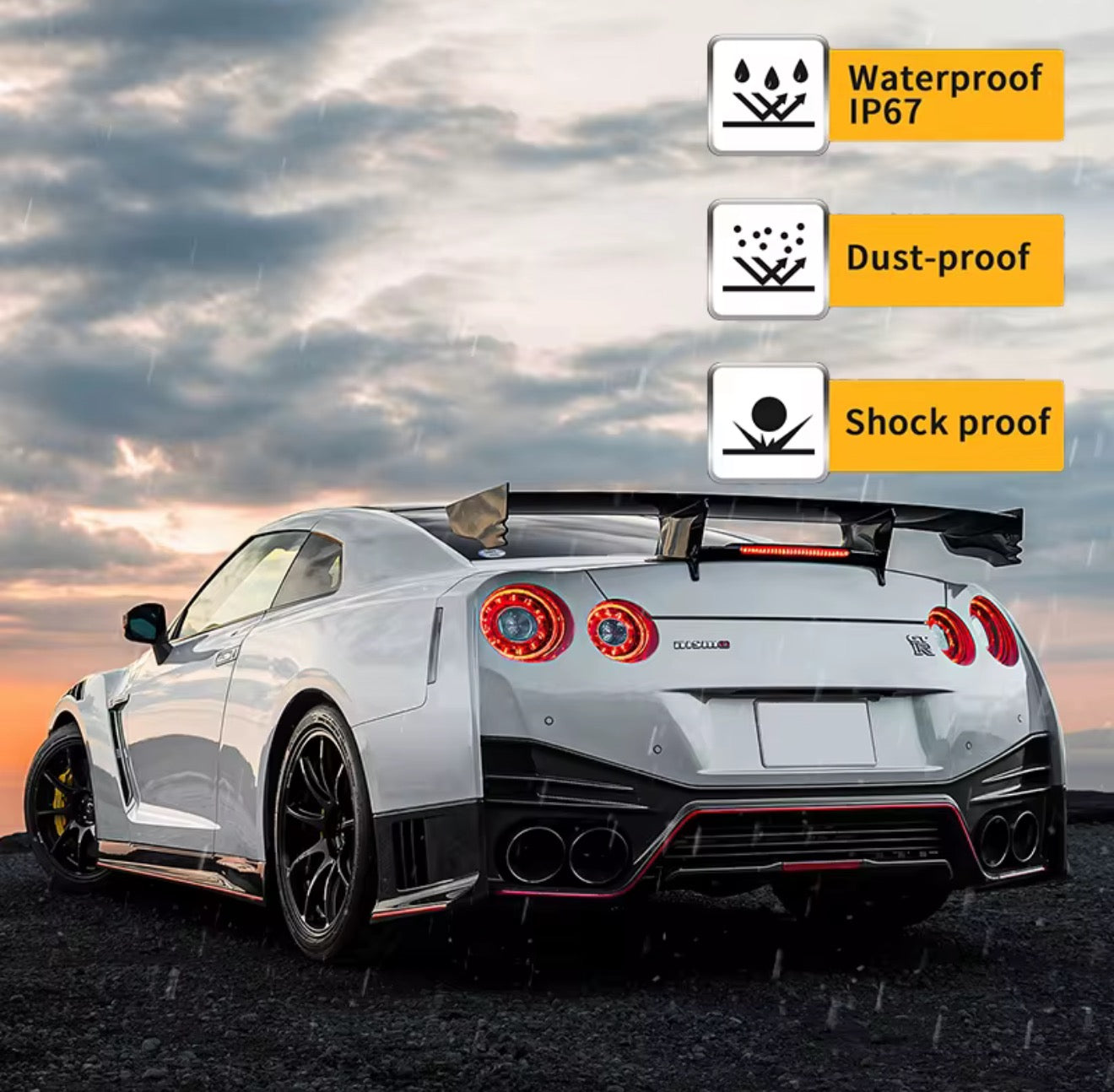 R35 GTR OEM Style Tail Light Upgrade 2015+ (suits all R35 GTR’s: 2007-2025)