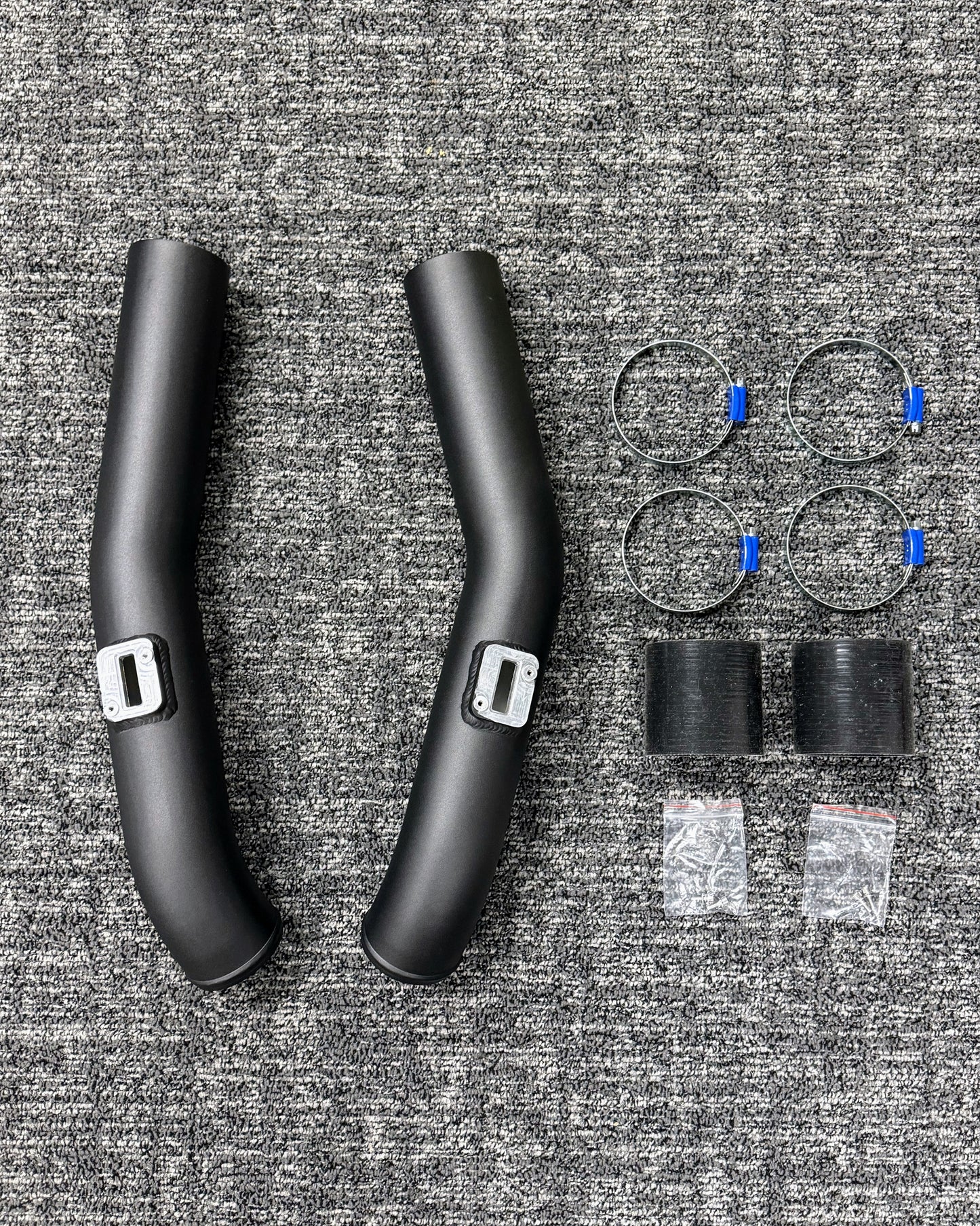 Zeus Performance 2.75” Black Aluminium Air Intake Kit for Nissan R35 GTR (2007-2025)