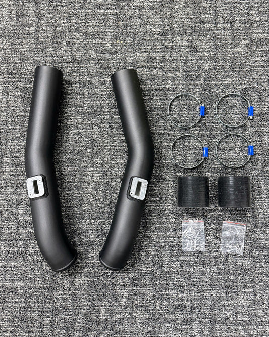 Zeus Performance 2.75” Black Aluminium Air Intake Kit for Nissan R35 GTR (2007-2025)
