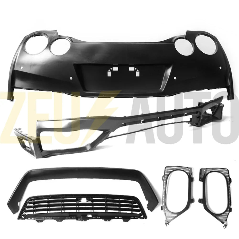 R35 GTR OEM 2017+ EBA Style Rear Bumper (FULL ASSEMBLY) – ZEUS Auto