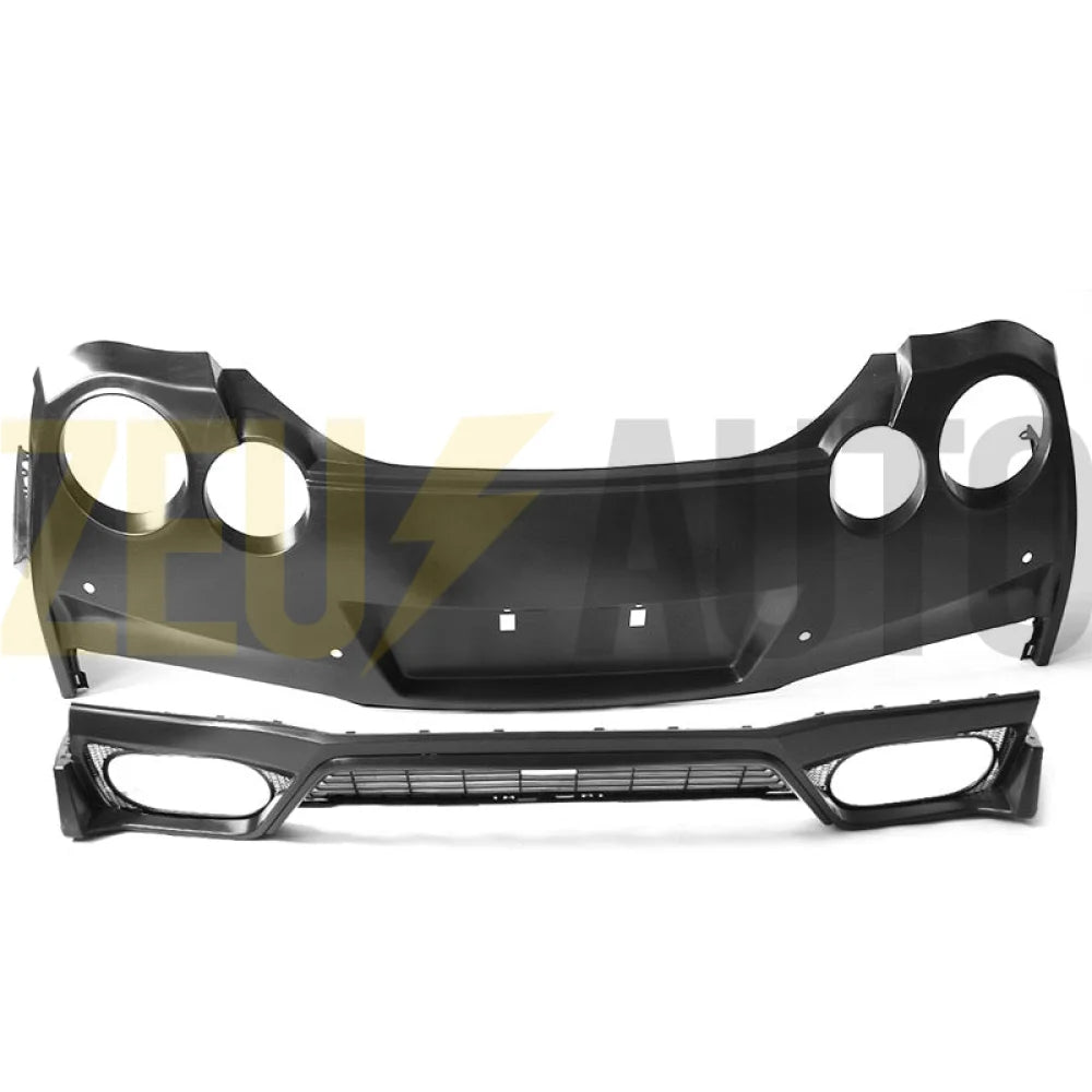 R35 GTR OEM 2017+ EBA Style Rear Bumper (FULL ASSEMBLY) – ZEUS Auto