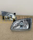 Oem Style Toyota Starlet Black Glass Headlights (Ep91)